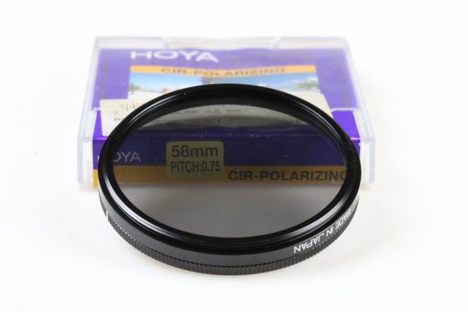 Hoya Cir. Polfilter - 58mm