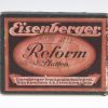 EISENBERGER Reform Platten - Glastrockenplatten (um 1933)