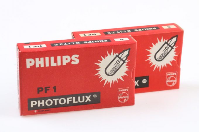PHILIPS Photoflux PF1 Blitzlampen-Set
