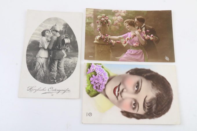 Diverse Historische Fotografien mit Nachcolorierung