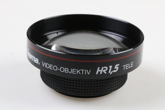 Hama Video-Objektiv HR1,5 Tele-Vorsatz