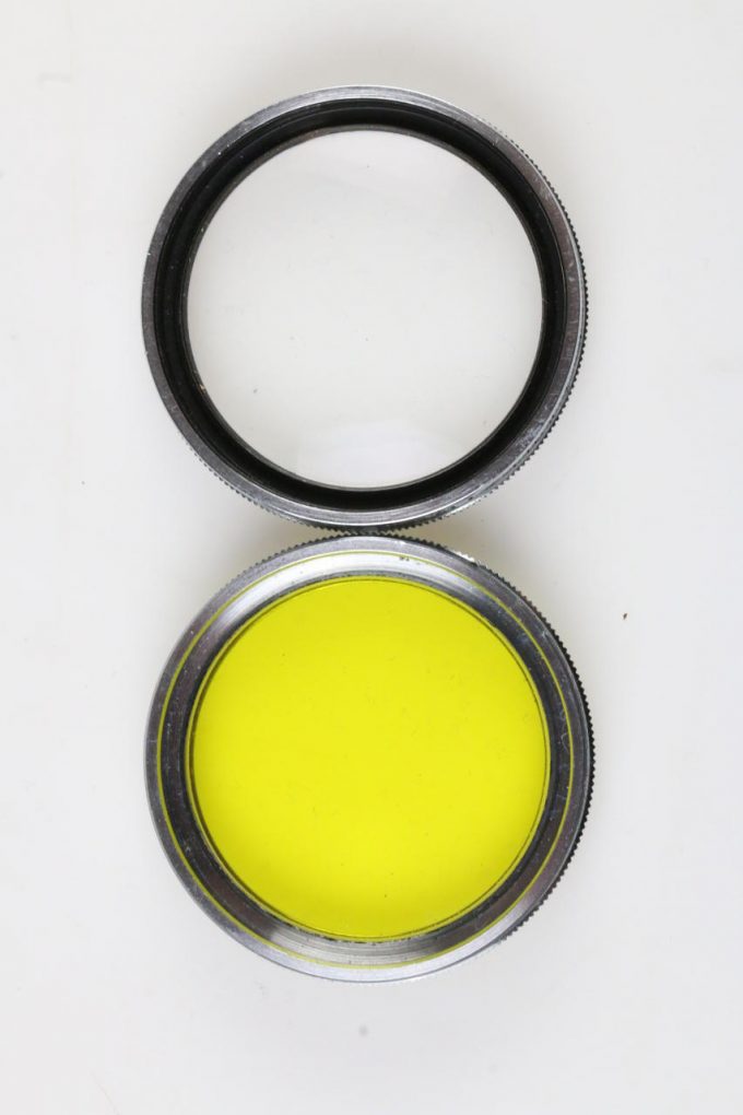 Voigtländer Gelbfilter und Vorsatzlinse - 32mm