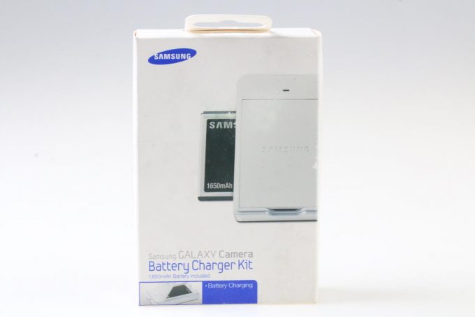 Samsung Battery Charger Kit EB-S1P5GNEGSTD für Galaxy Camera (weiß)