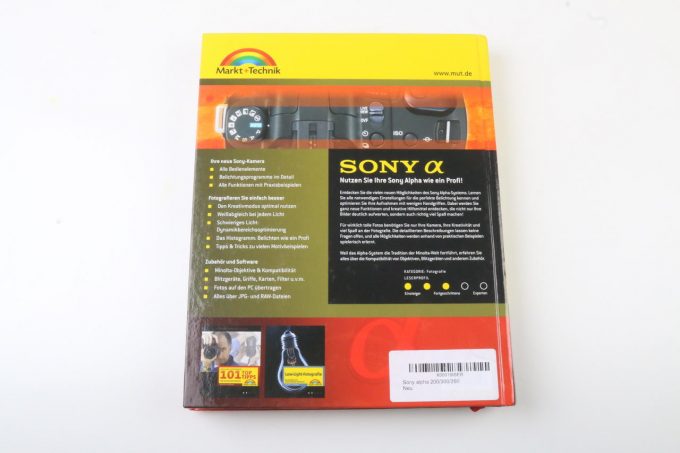 Das Sony Alpha 200/300/350 von Markt + Technik
