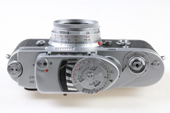 Leica M2 mit Elmar 50mm f/2,8 und Leicameter MC - #1019138