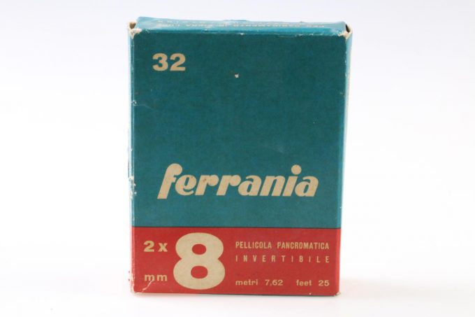 Ferrania Reversal Panchromatic Cine Film 1x8mm