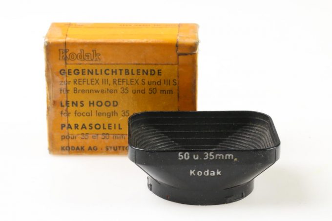 Kodak Aufstecksonnenblende für 50 und 35mm