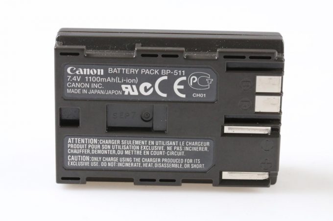 Canon Akku/Battery BP-511 Li-Ionen