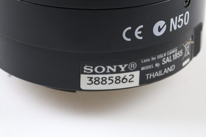 Sony DT 18-55mm f/3,5-5,6 SAM - #3885862