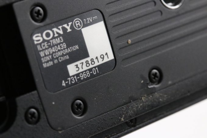 Sony Alpha 7R III Gehäuse mit Hochformatgriff Sony VG-3EM - #3788191