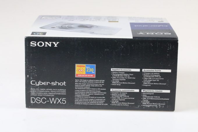 Sony DSC-WX5 silber Digitalkamera - #7461581