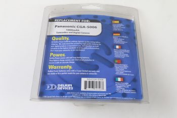 DELKIN DEVICES Nachbauakku für Panasonic CGA-S006