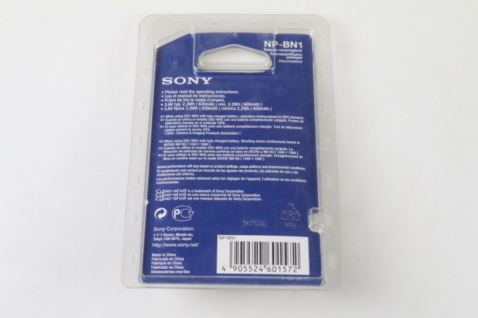 Sony NP-BN1 Akku