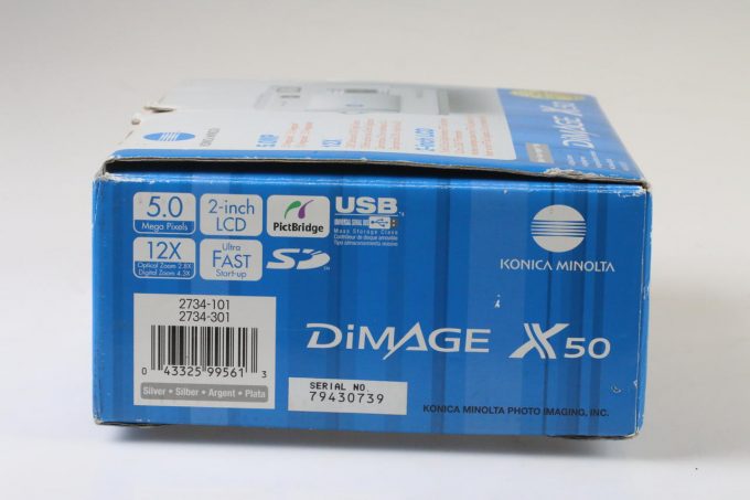 Minolta Dimage X50 Digitalkamera - #79430739