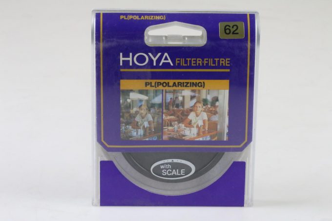 Hoya PL Polarisationsfilter - 62mm