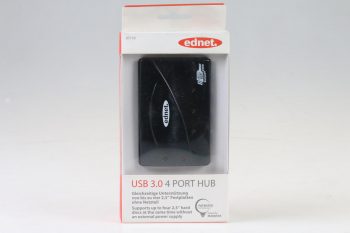 ednet. USB 3.0 4 Port Hub - USB-Verteiler