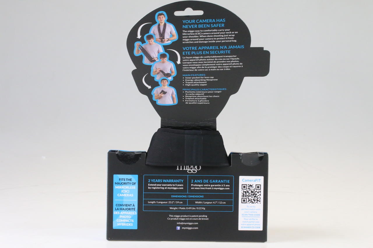 miggo Strap and Wrap CSC Blue and Black MW SR-CSC BR50 - Image 3