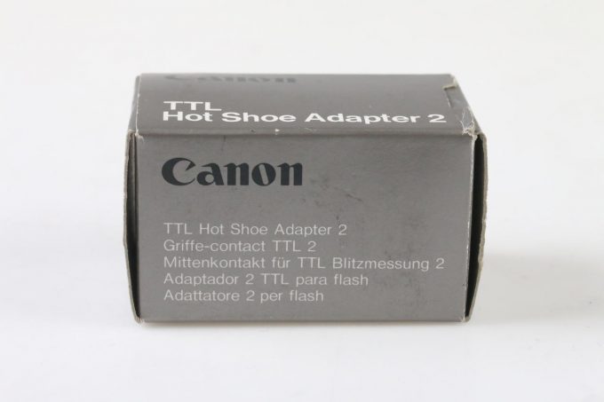 Canon TTL Hot Shoe Adapter 2 - TTL-Mittenkontakt Adapter