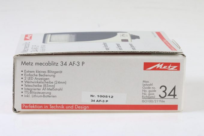 Metz Mecablitz 34 AF-3 N für Pentax - #100512