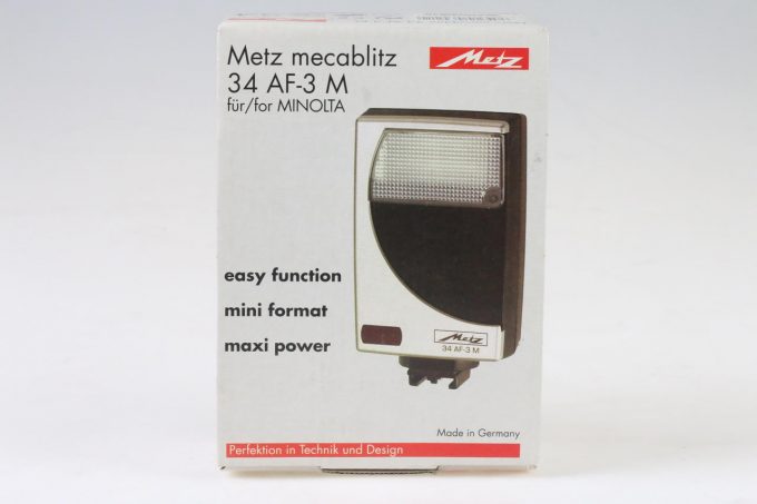 Metz Mecablitz 34 AF-3 M für Minolta - #105741