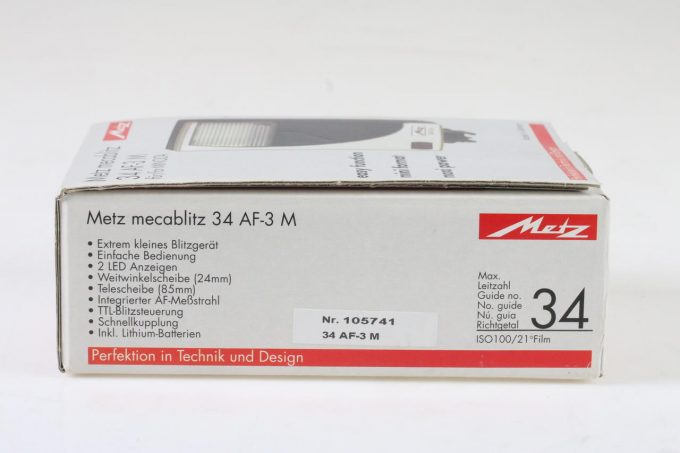 Metz Mecablitz 34 AF-3 M für Minolta - #105741