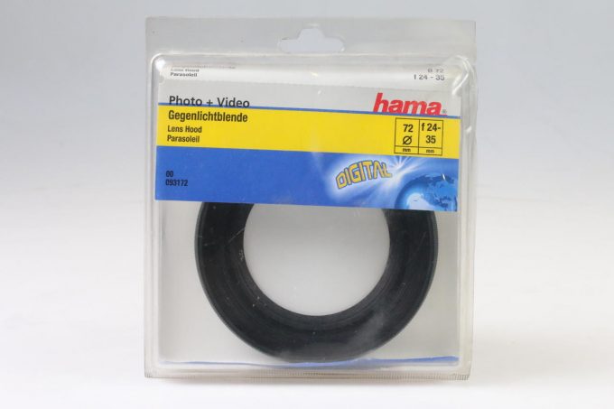 Hama Gummi Sonnenblende - 72mm