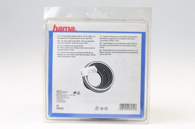 Hama Gummi Sonnenblende - 72mm