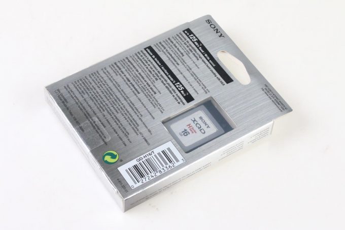 Sony XQD 16GB H-Serie - 125MB/s