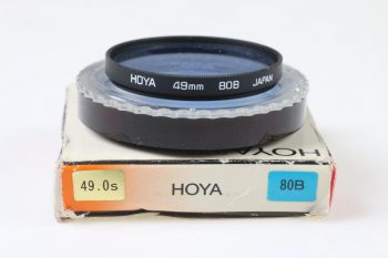 Hoya Blaufilter 80B - 49mm