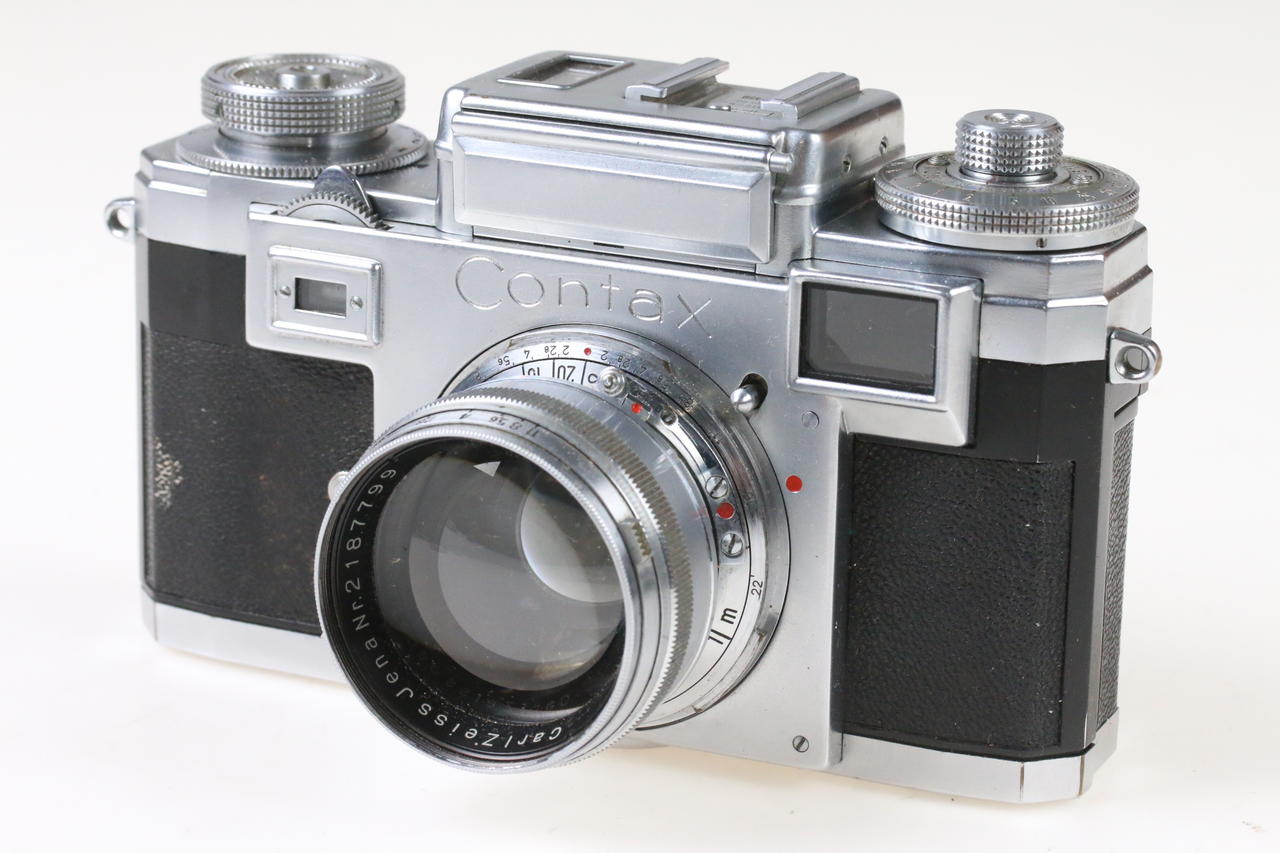 Zeiss Ikon Contax IIIa mit Sonnar 5cm f/1,5 – Foto Köberl – Secondhand