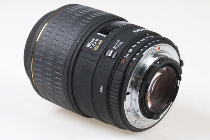 Sigma 105mm f/2,8 EX DG Macro für Nikon F (AF FX) - #1051368
