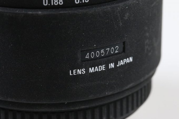 Sigma 50mm f/2,8 Macro EX D für Nikon F (AF FX) - #4005702