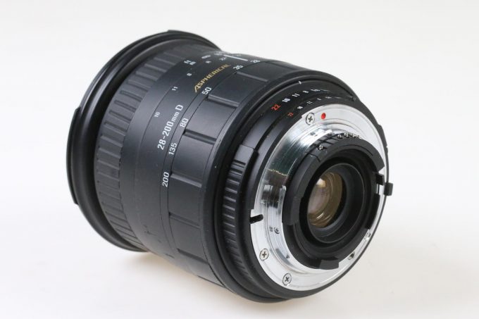 Sigma 28-200mm f/3,5-5,6 ASPH D für Nikon F (AF) - #1051329