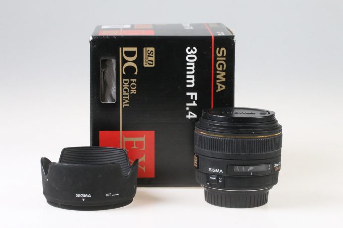 Sigma 30mm f/1,4 EX DC HSM für Canon EF - #2058527