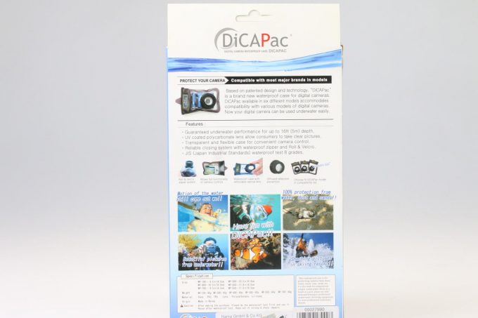 DiCaPac Unterwassertasche