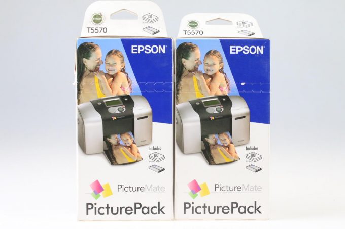 Epson T5570 PictureMate Papier - 2 Stück - Abgelaufen