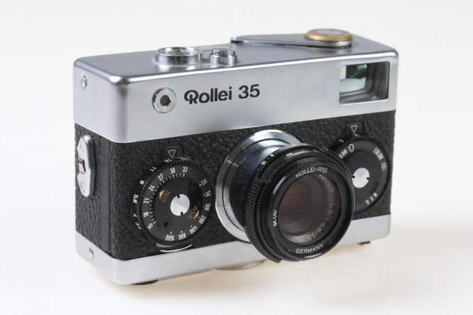 Rollei 35 Sucherkamera - Made in Singapore - silber - #3277570 - Image 2