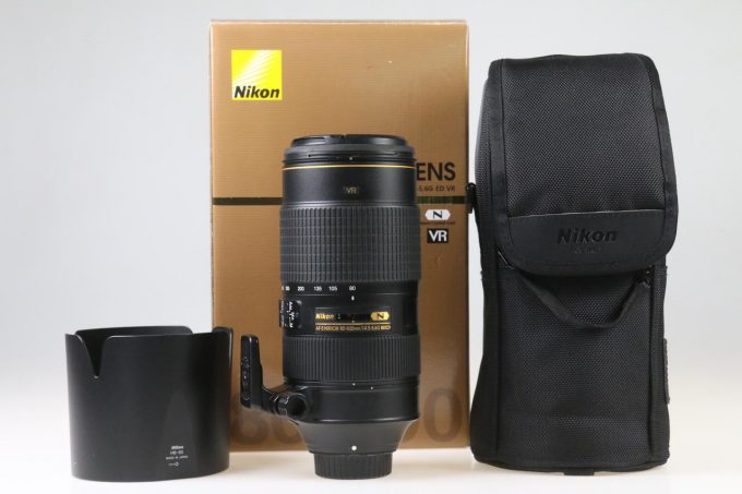 Nikon AF-S 80-400mm f/4,5-5,6 G ED VR II - #278223