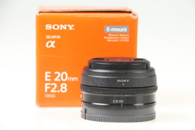 Sony SEL 20mm f/2,8 - #0244607