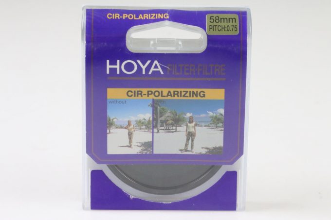 Hoya Cir-Polfilter - 58mm