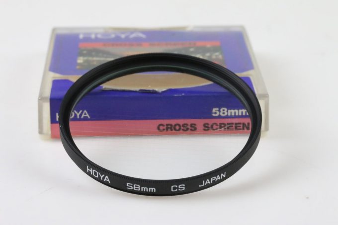 Hoya Cross Screen - 58mm