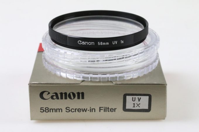 Canon UV Filter - 58mm