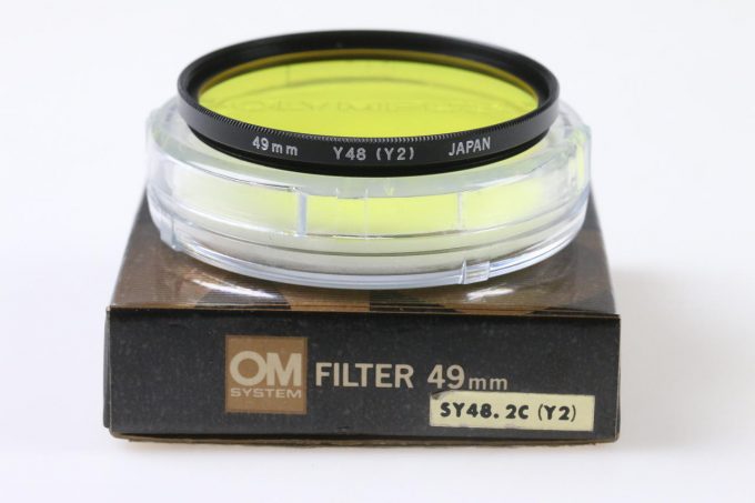 Olympus OM-System Gelbfilter - 49mm