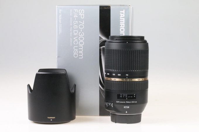 Tamron SP 70-300mm f/4,0-5,6 Di VC USD für Nikon FX  - #248549