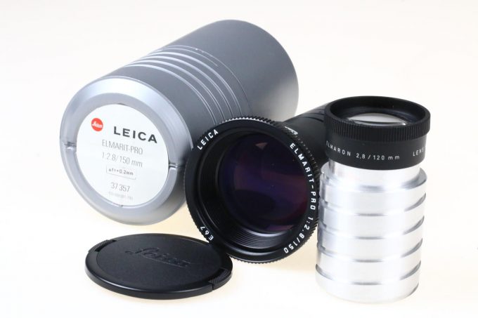 Kodak Ektapro 5020 mit mit Leica Elmarit 150mm und Elmaron 120mm