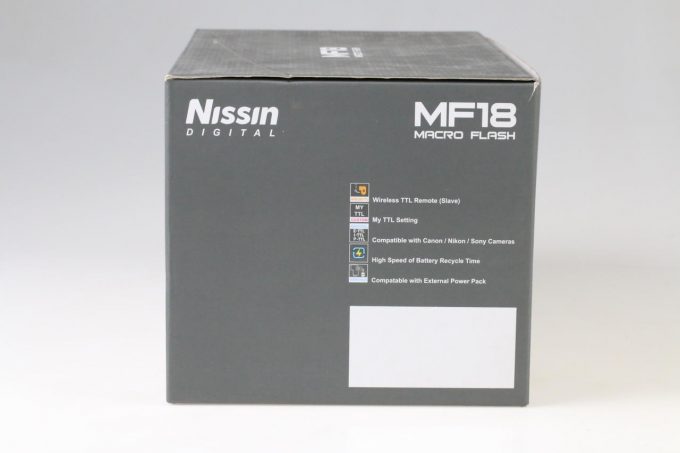 Nissin MF-18 Macro-Ringblitz für Canon - #210321039