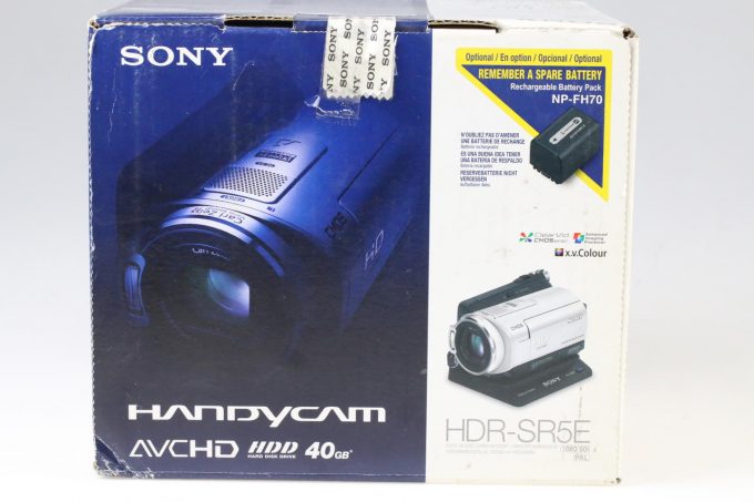 Sony HDR-SR5E - #0594484