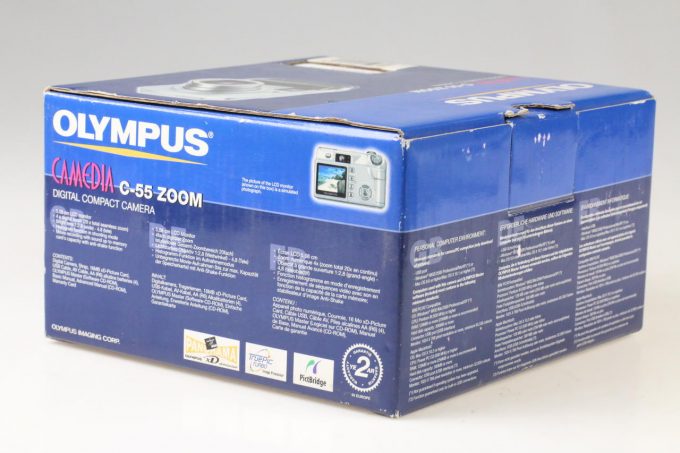 Olympus Camedia C-55 Zoom Digitalkamera - #727201203