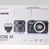 Canon EOS M mit EF-M 18-55mm f/3,5-5,6 IS STM Blitz 90EX - #024052204817