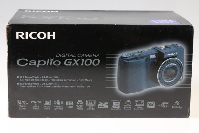 Ricoh Caplio GX100 Digitalkamera - #VH14104997
